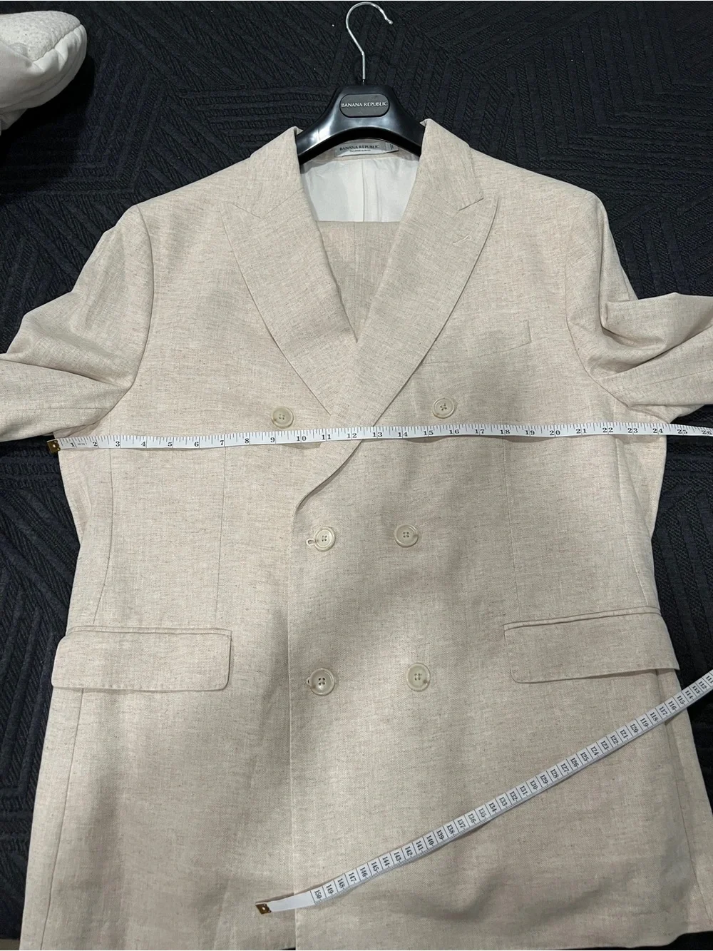 Banana Republic Men's Double-Breasted Suit